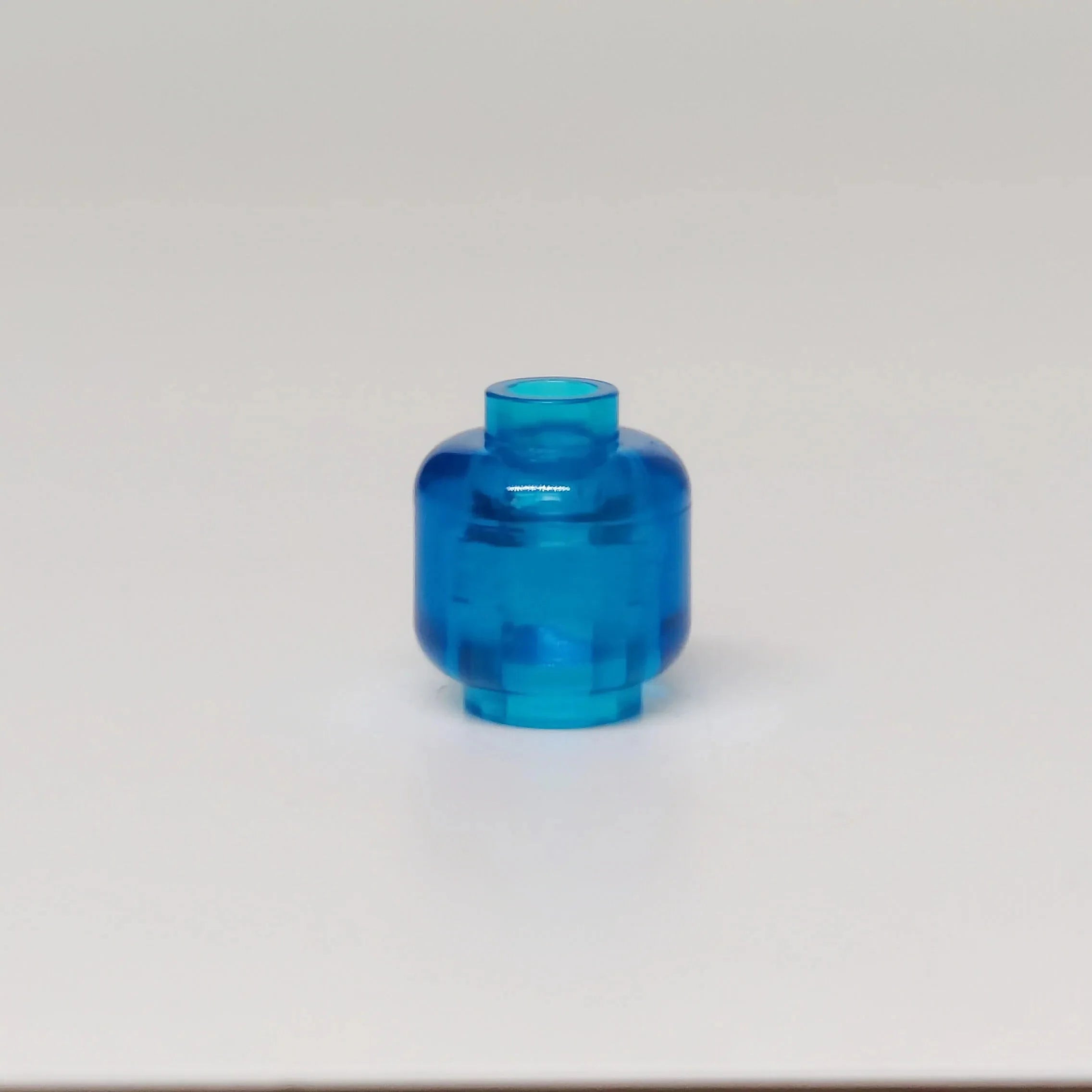 100pcs DIY MOC Building Block Heads | Plain Minifigure Parts for Customization