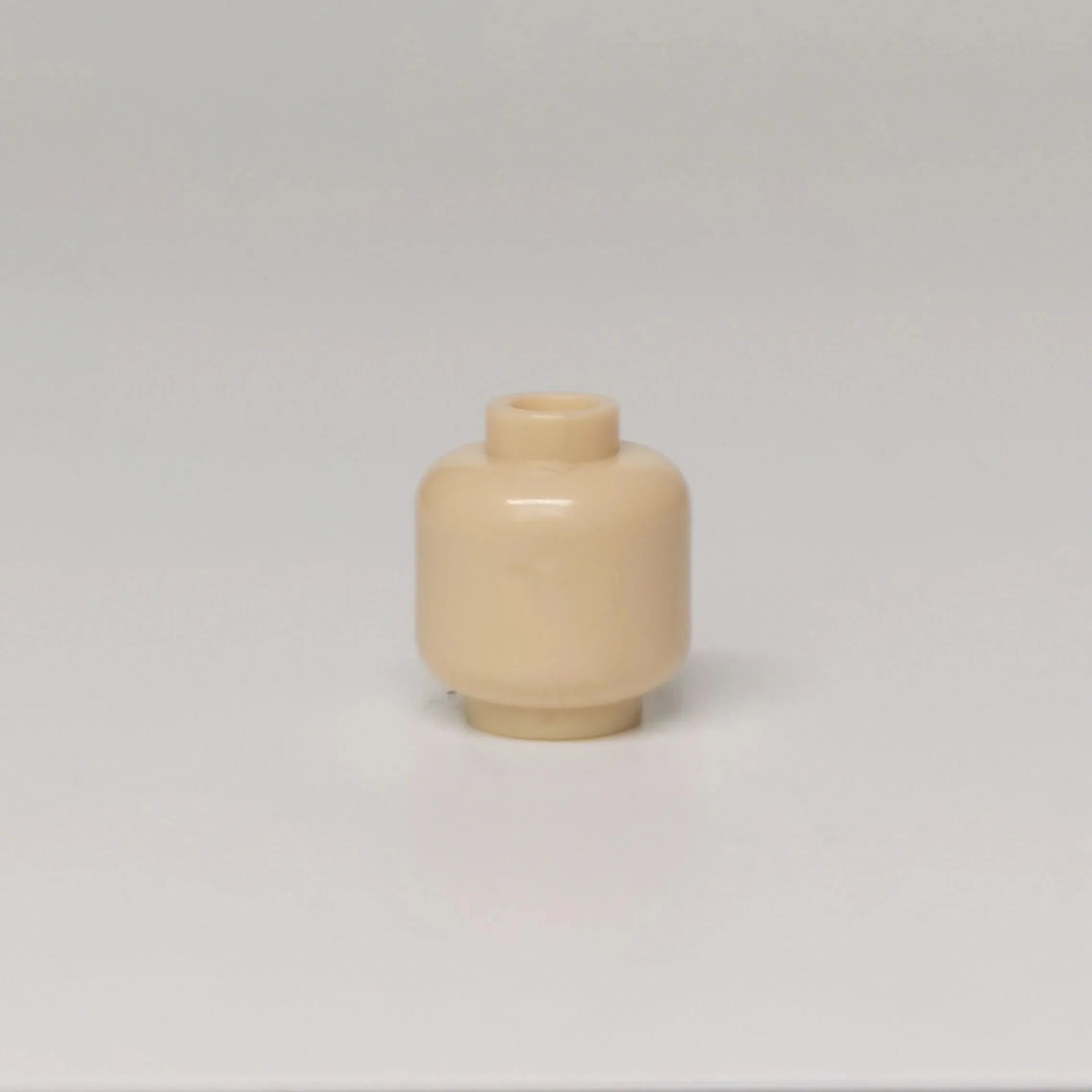 100pcs DIY MOC Building Block Heads | Plain Minifigure Parts for Customization