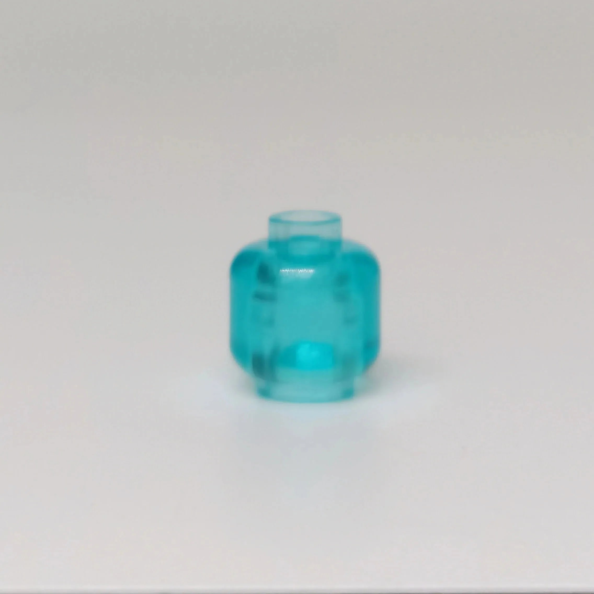 100pcs DIY MOC Building Block Heads | Plain Minifigure Parts for Customization
