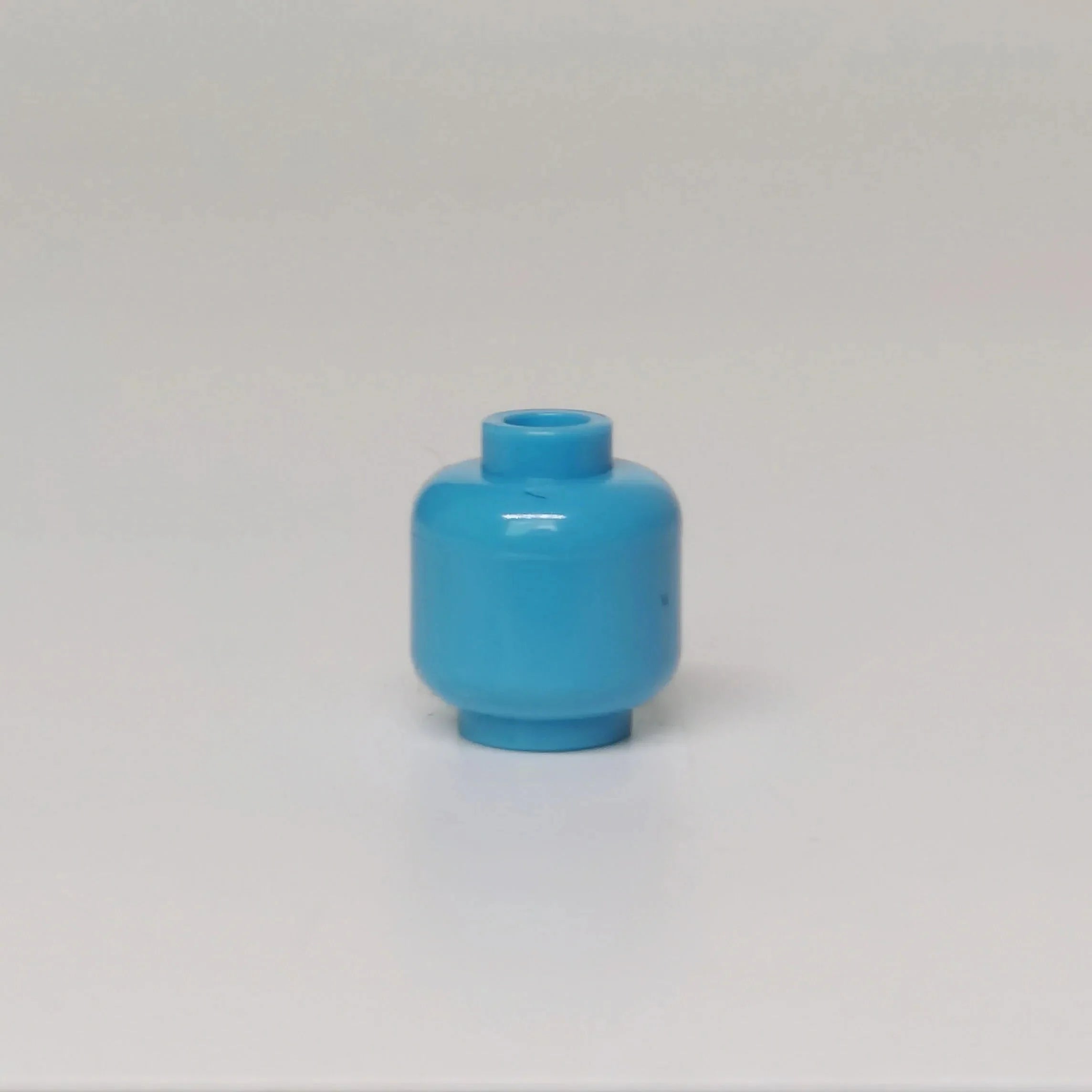100pcs DIY MOC Building Block Heads | Plain Minifigure Parts for Customization