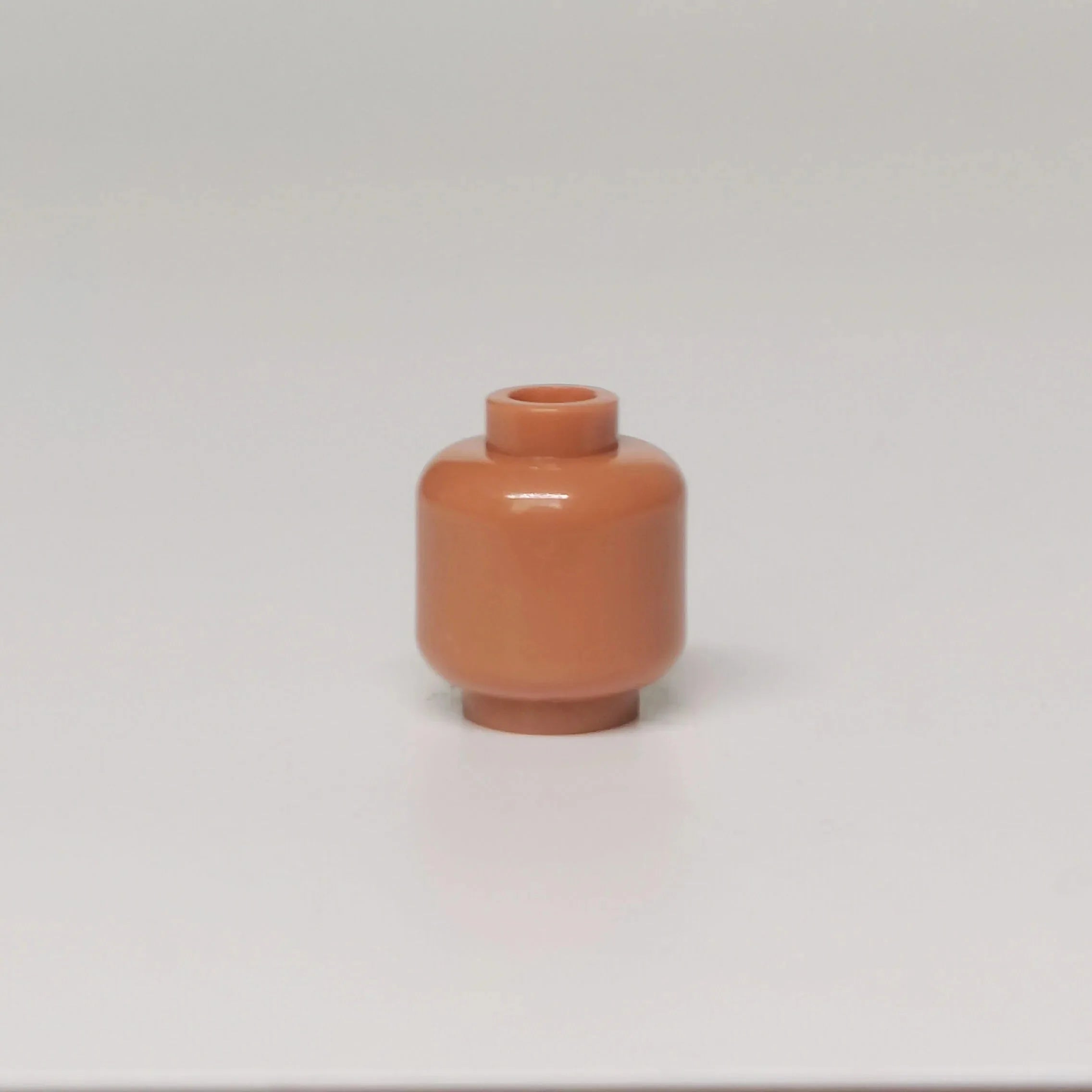 100pcs DIY MOC Building Block Heads | Plain Minifigure Parts for Customization