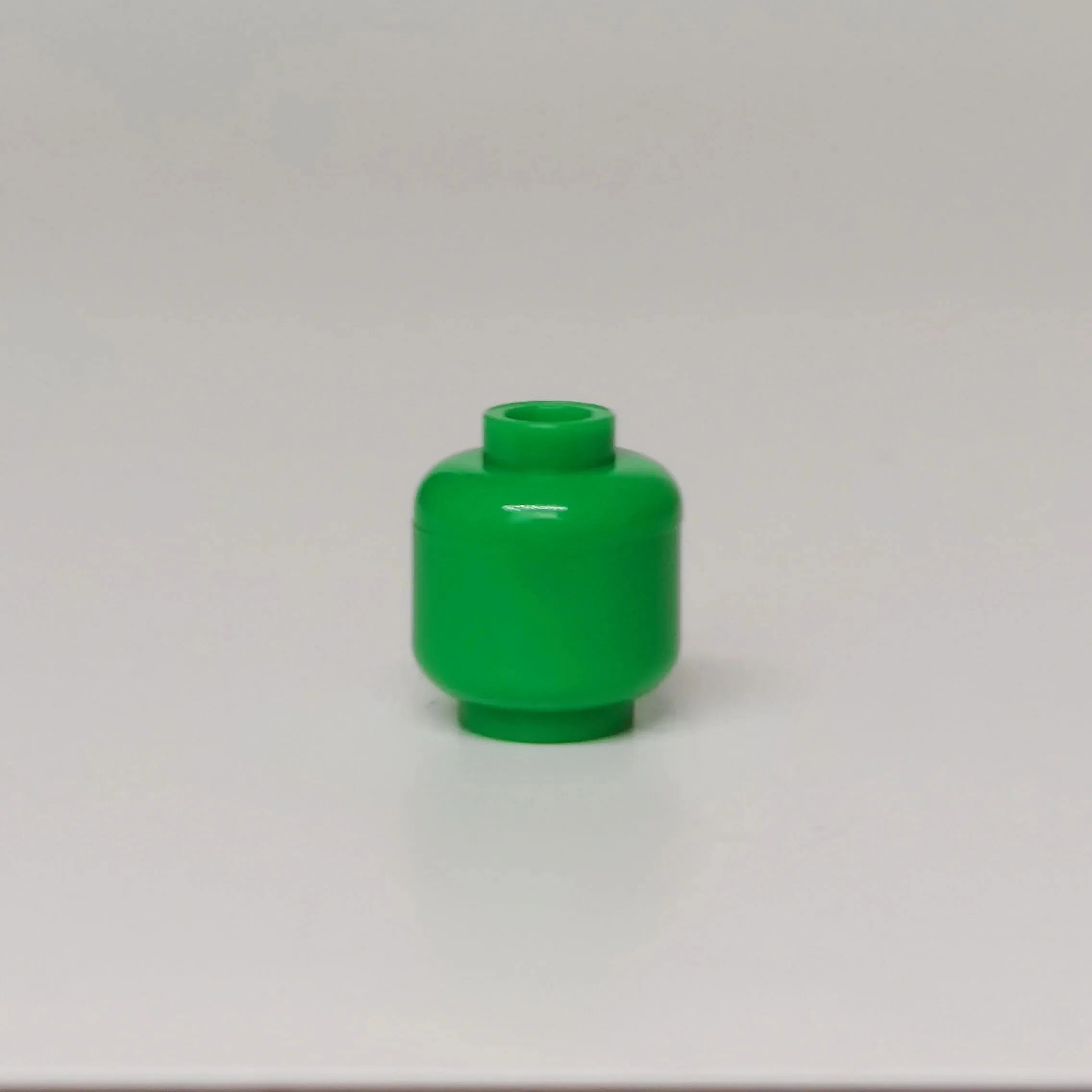 100pcs DIY MOC Building Block Heads | Plain Minifigure Parts for Customization