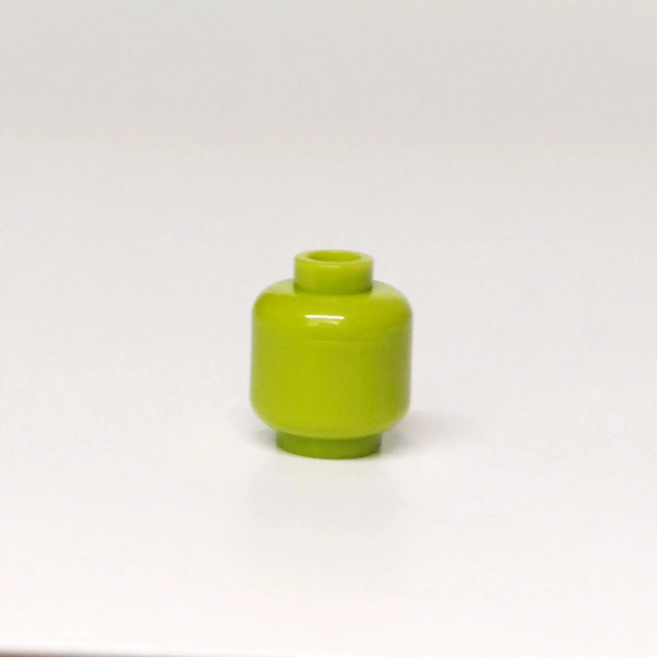 100pcs DIY MOC Building Block Heads | Plain Minifigure Parts for Customization