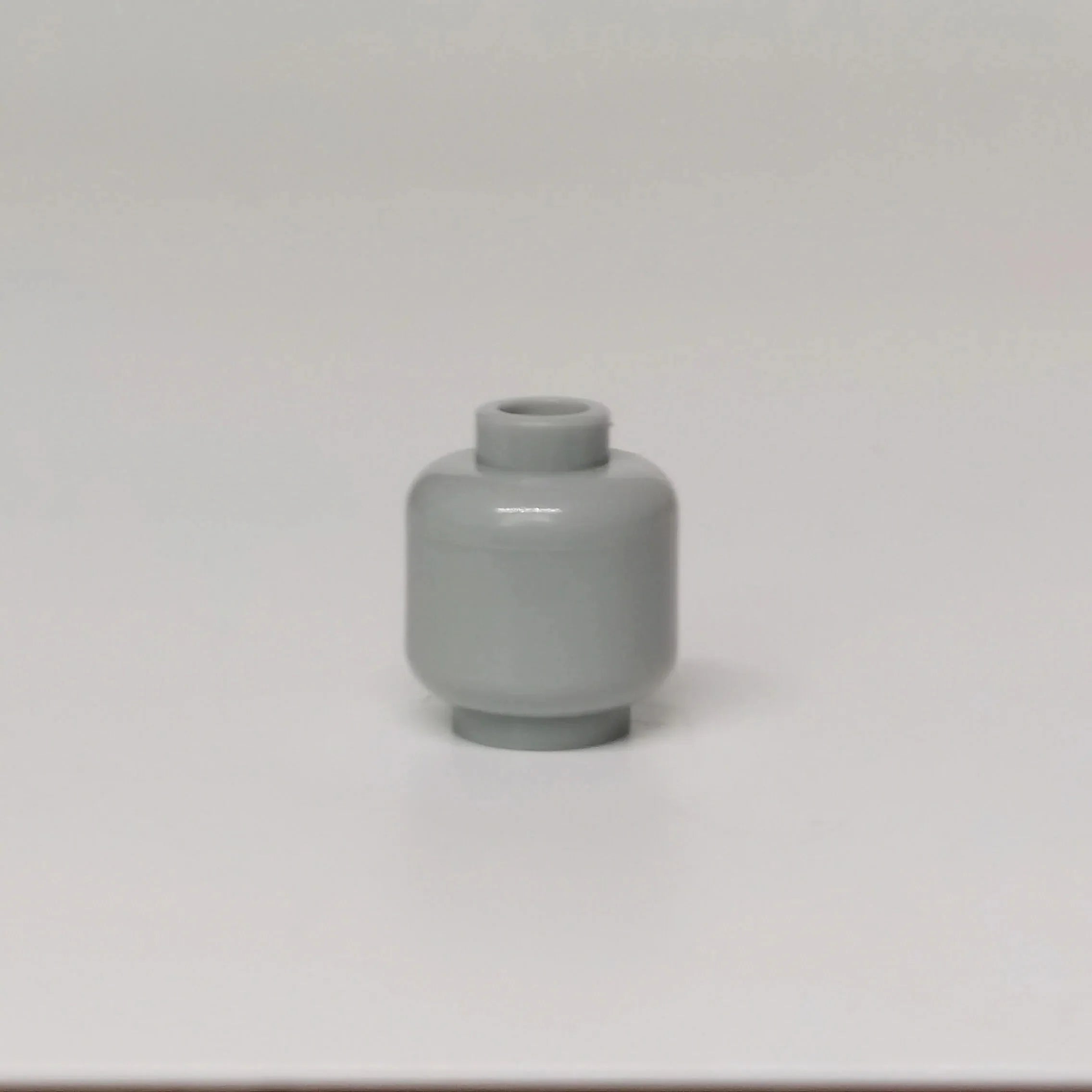 100pcs DIY MOC Building Block Heads | Plain Minifigure Parts for Customization