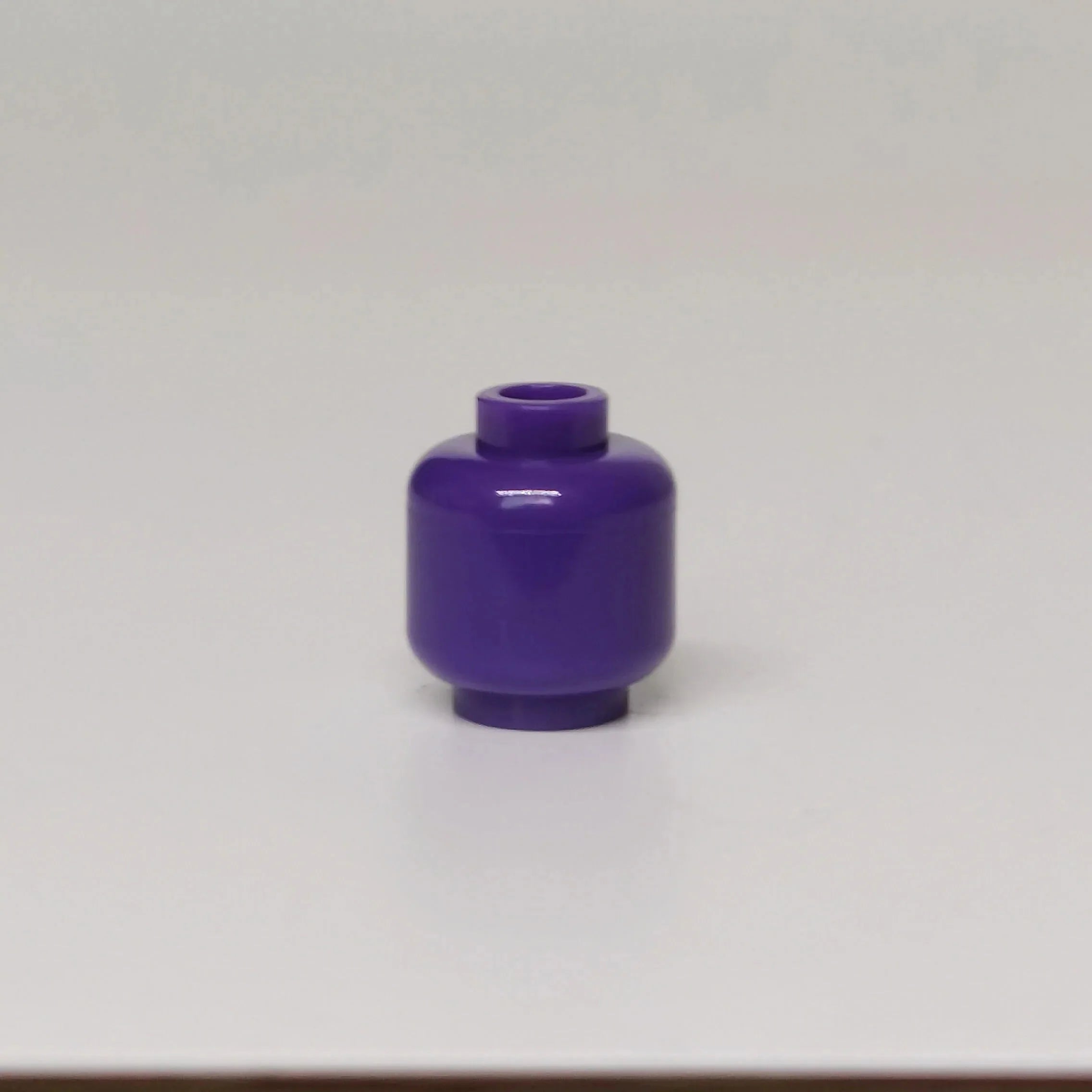 100pcs DIY MOC Building Block Heads | Plain Minifigure Parts for Customization