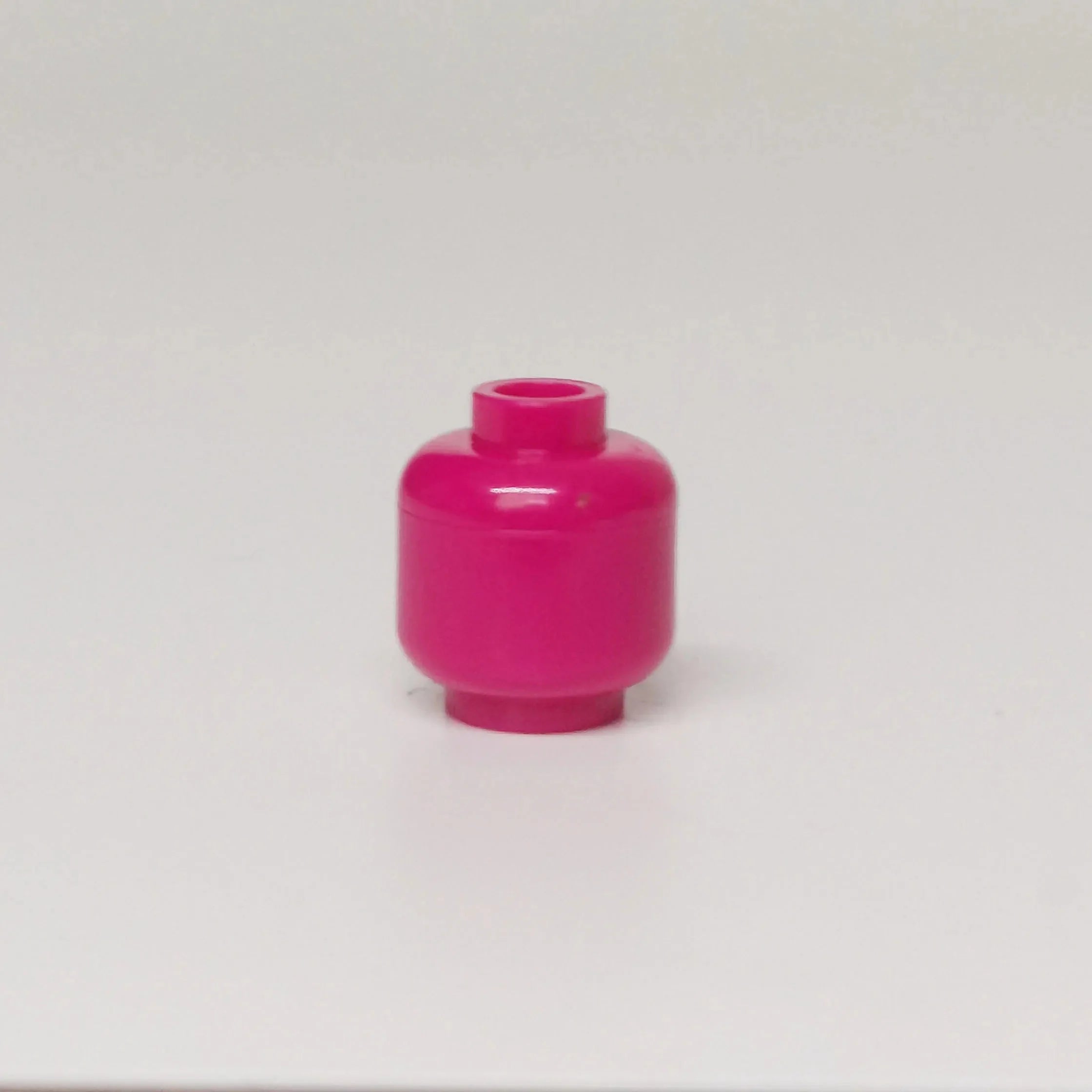 100pcs DIY MOC Building Block Heads | Plain Minifigure Parts for Customization