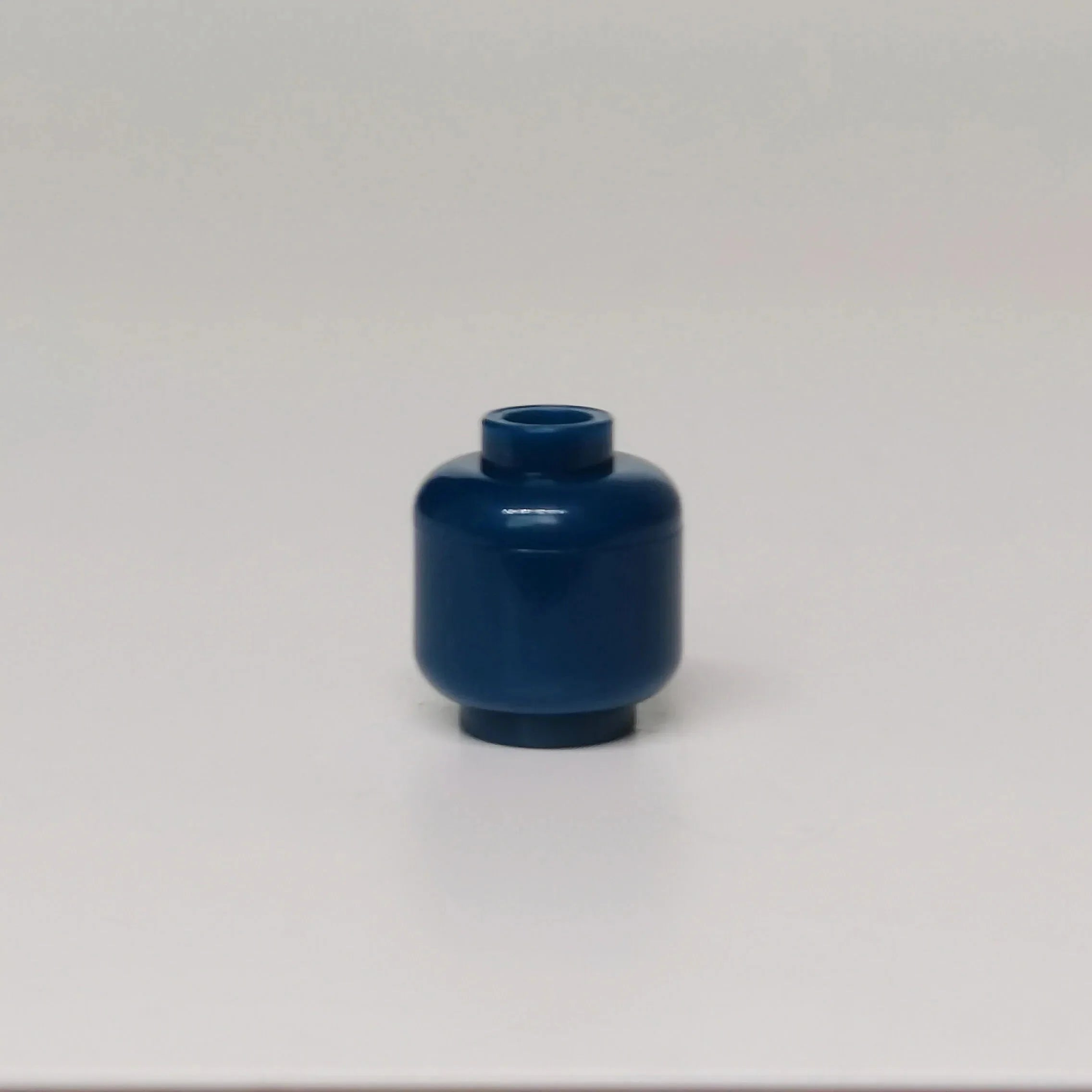 100pcs DIY MOC Building Block Heads | Plain Minifigure Parts for Customization