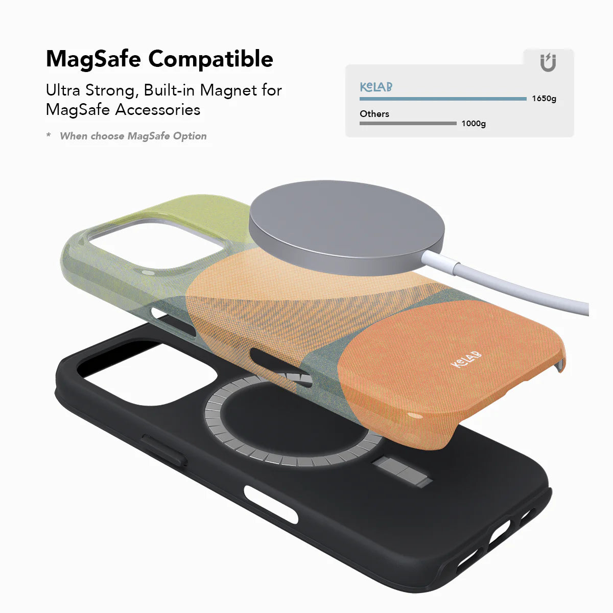 Olive Arc | Mood Modular iPhone Case