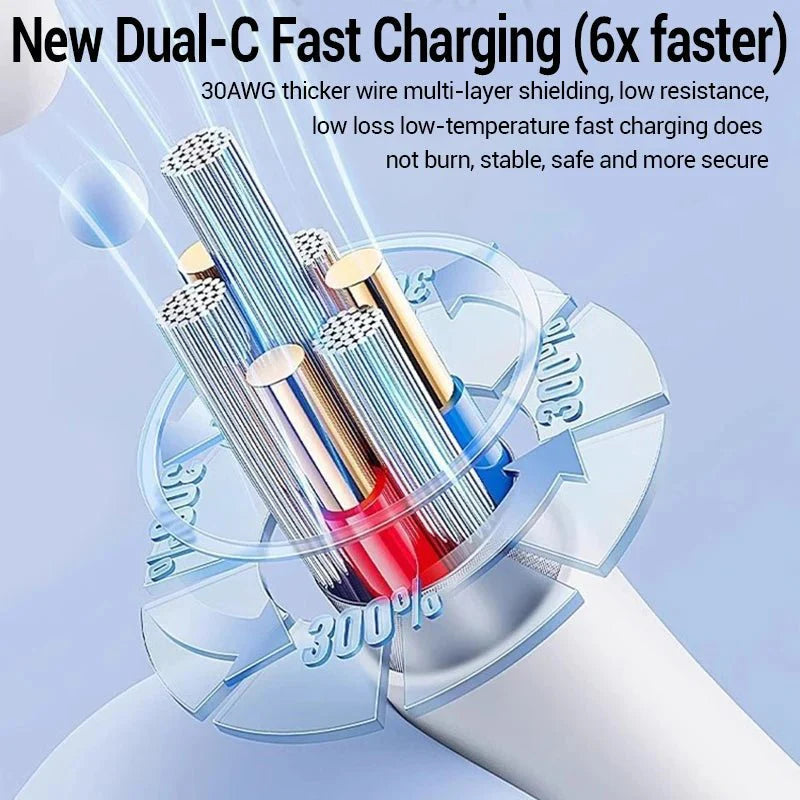 20W Fast Charging Cable | USB-C to Lightning Cord for iPhone