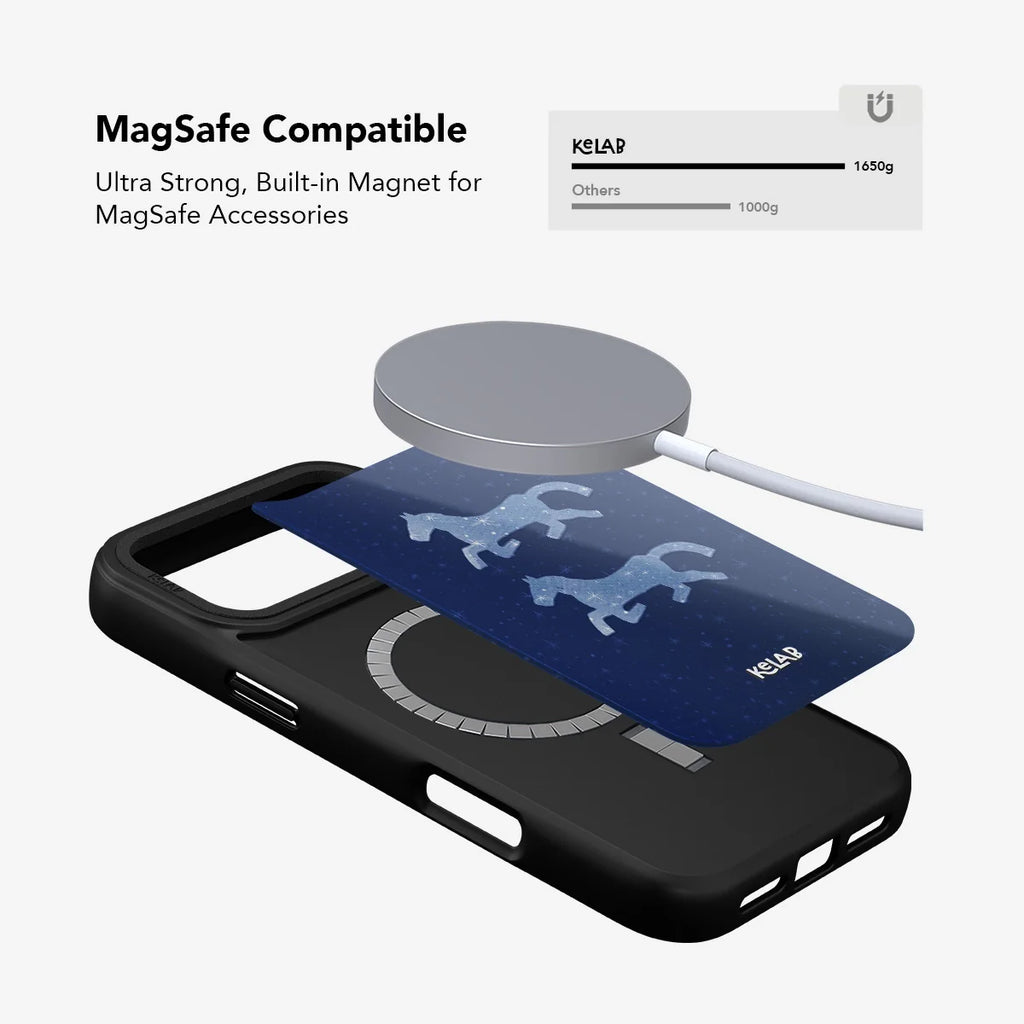 Pegasus Night | Blue Horse iPhone Case