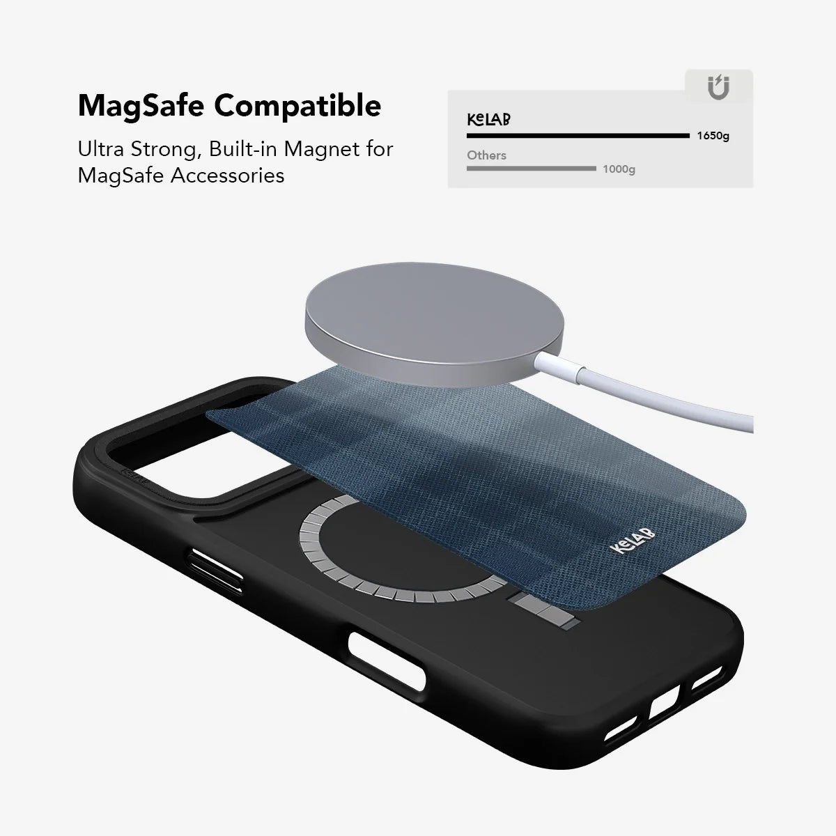 Denim | Blue Flannel Minimalist iPhone Case