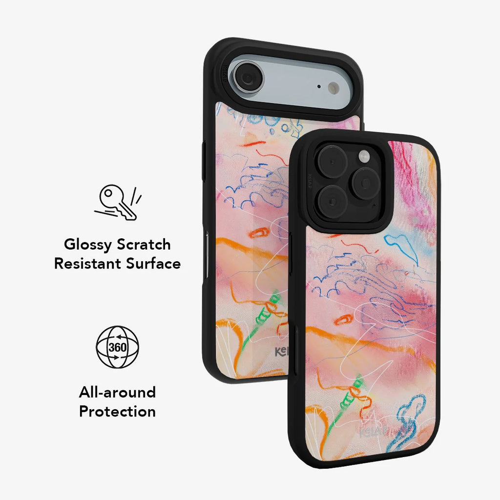 Vivid Frequency | Abstract Art iPhone Case