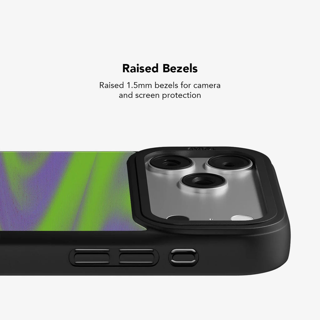 Purple Haze | Y2K Neon Green iPhone Case