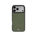 Sage Silk | Green Pebbled Texture iPhone Case