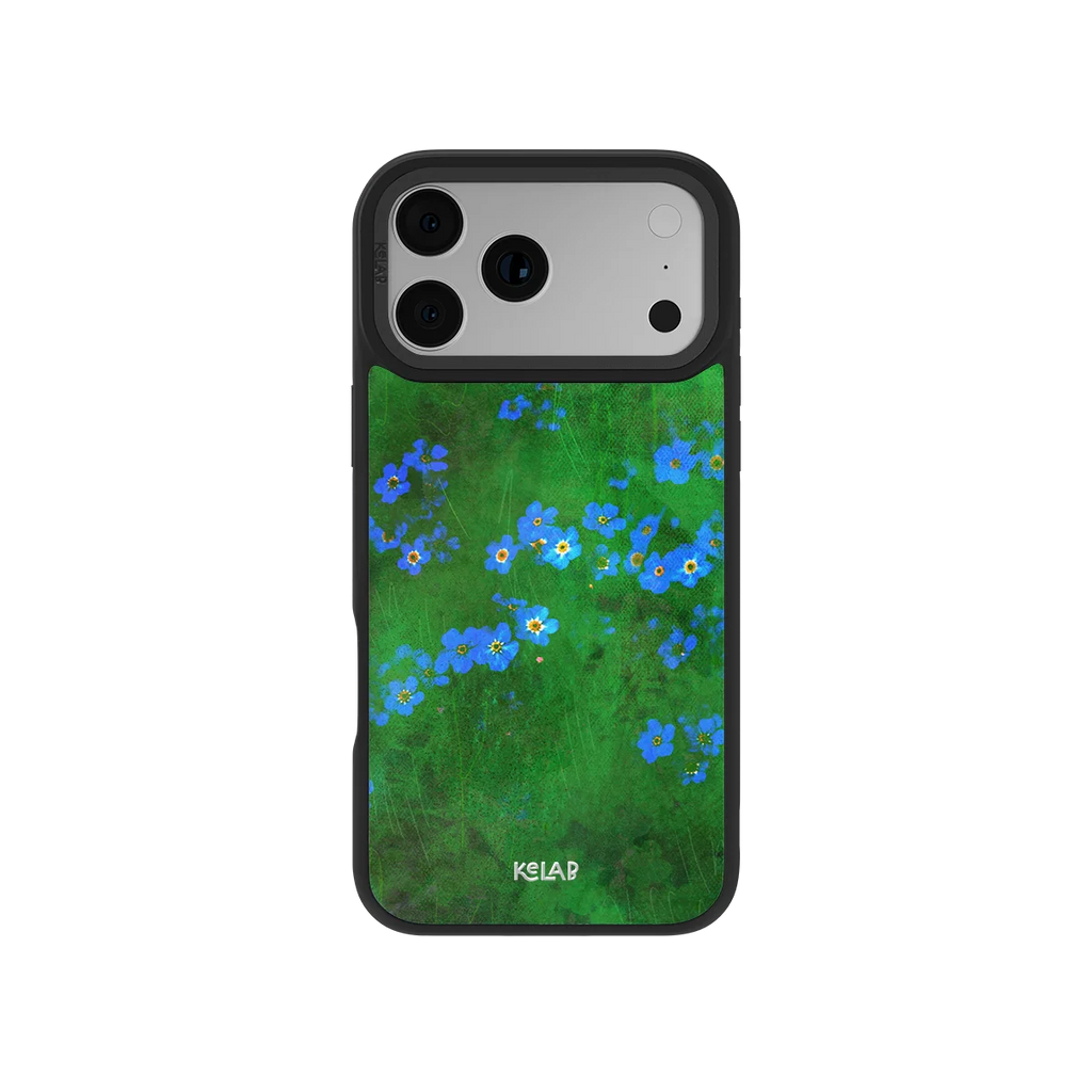 Forget Me Meadow | Vibrant Green Floral iPhone Case