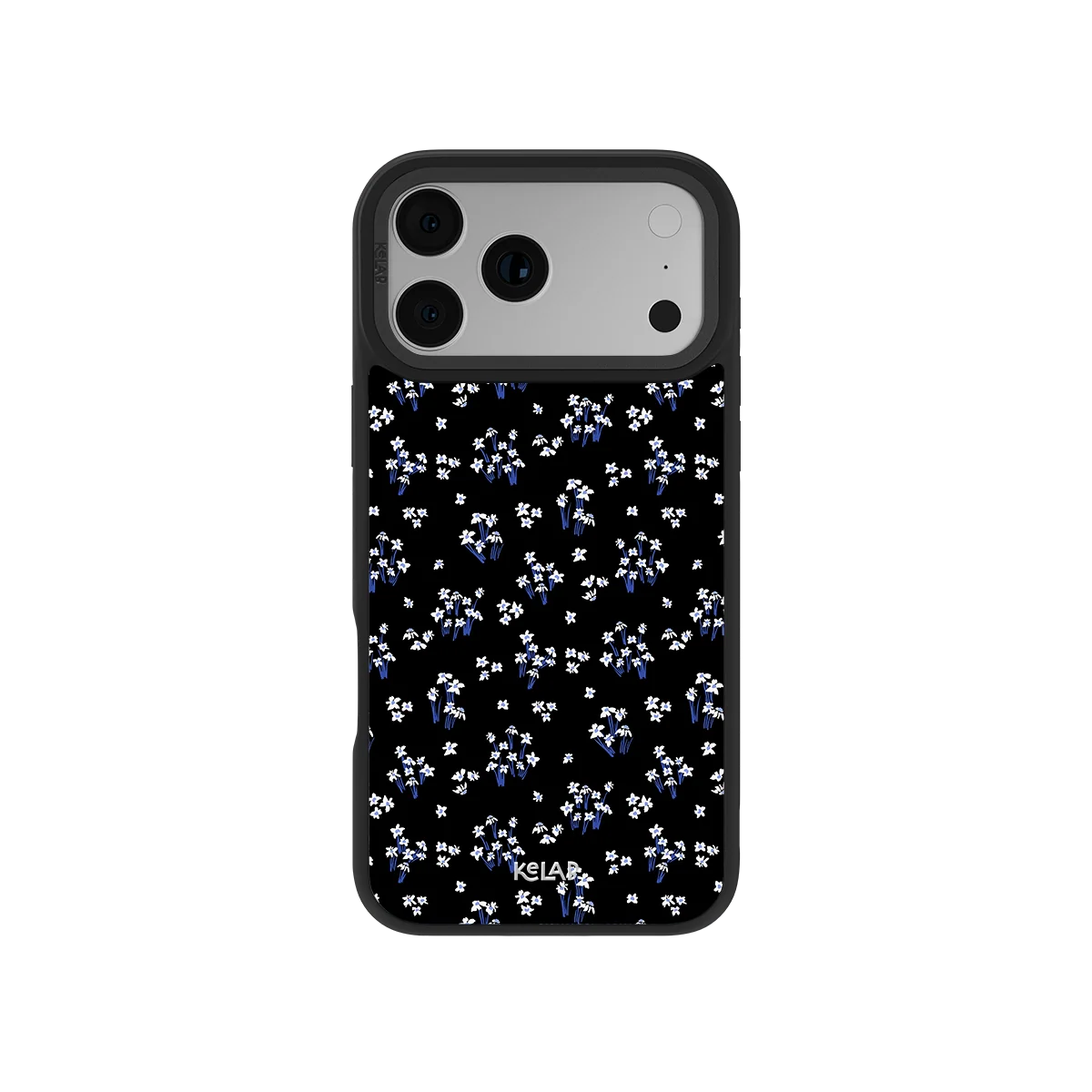 Inkwell Lily | Minimalist Black Floral iPhone Case