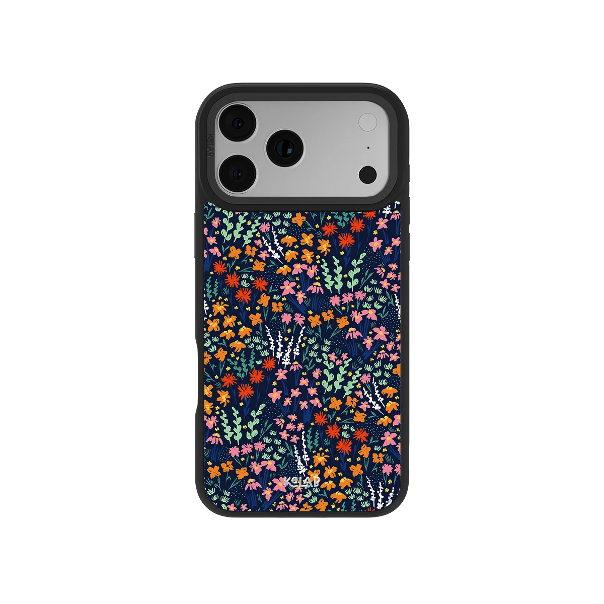 Midnight Meadow | Vibrant Wildflower iPhone Case