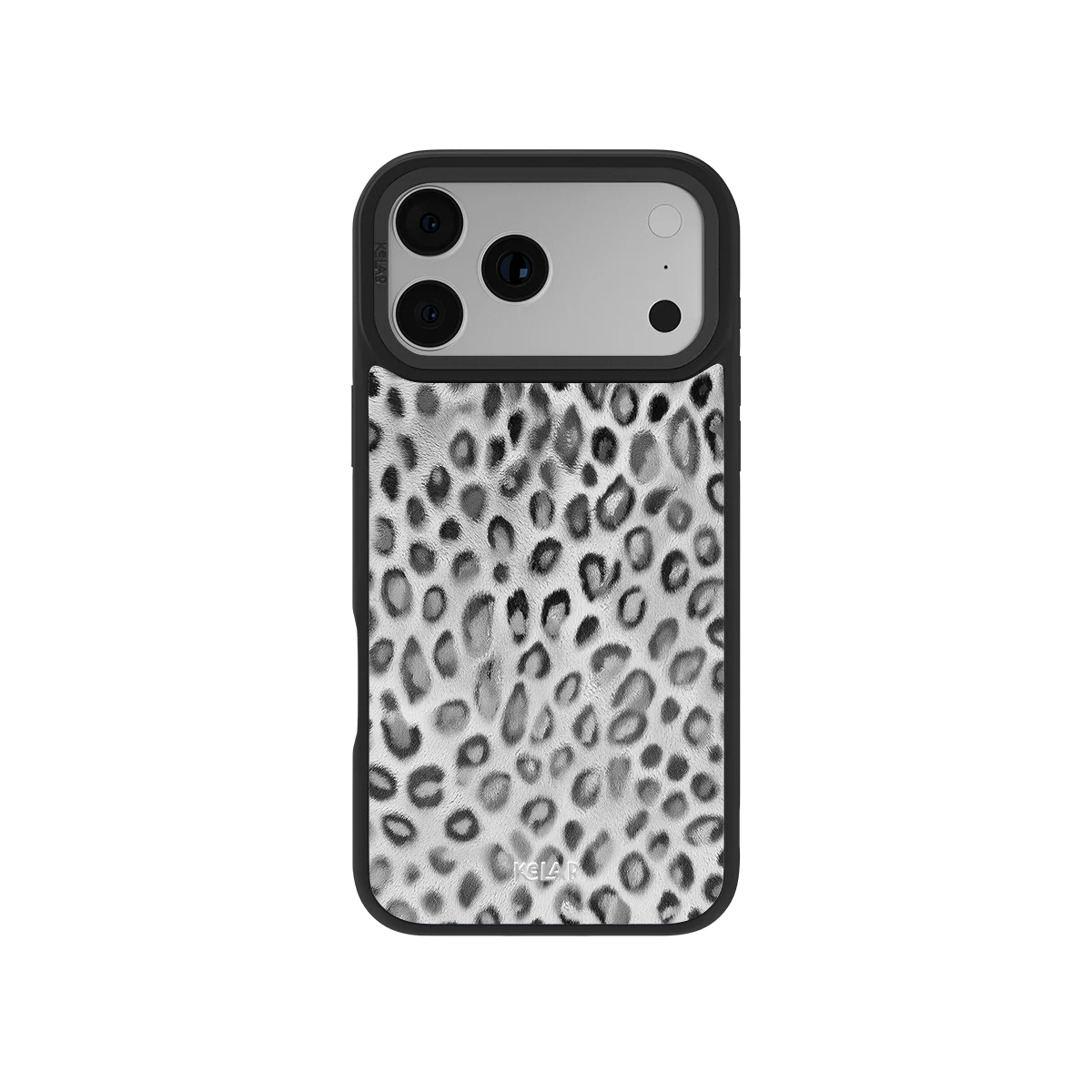 Platinum Predator | Silver Cheetah Print iPhone Case