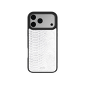 White Venom | Snake Skin Print iPhone Case