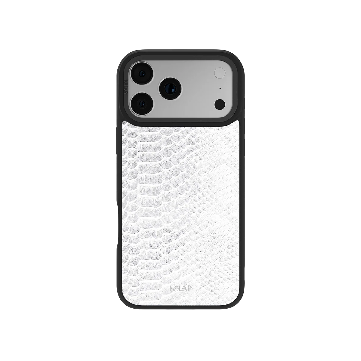 White Venom | Snake Skin Print iPhone Case