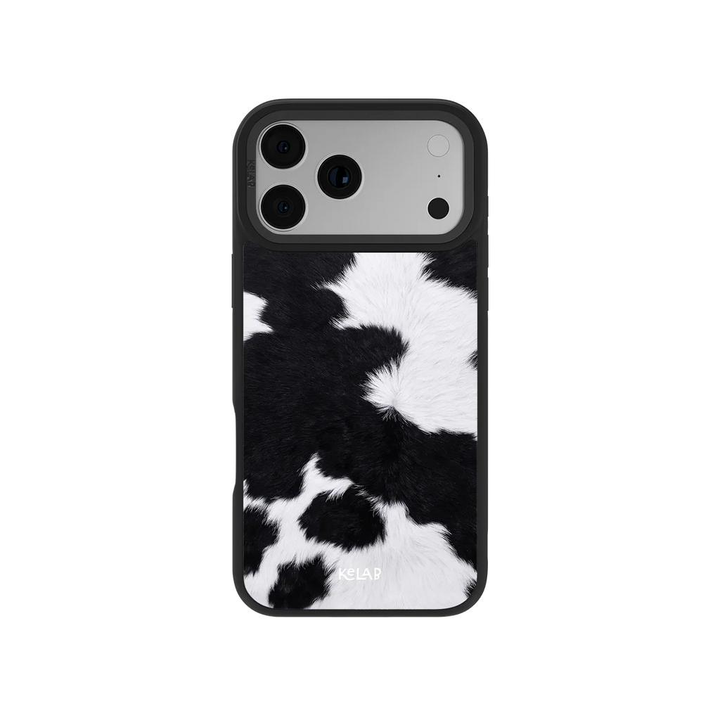 Cow Bell | Black & White iPhone Case