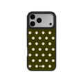 Urban Sage | Olive Polka Dot iPhone Case