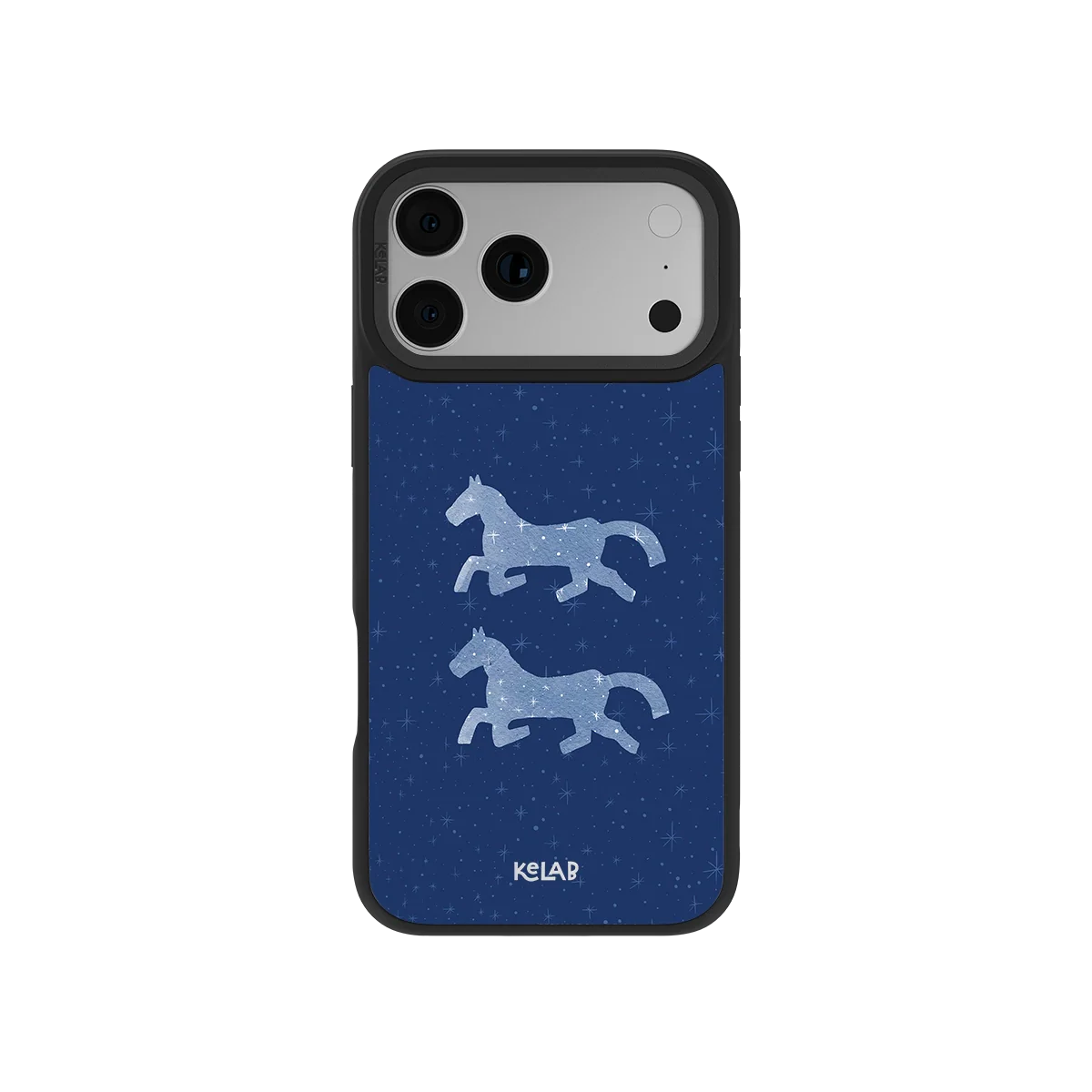 Pegasus Night | Blue Horse iPhone Case