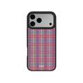 Mullberry Hue | Mauve & Teal Plaid iPhone Case