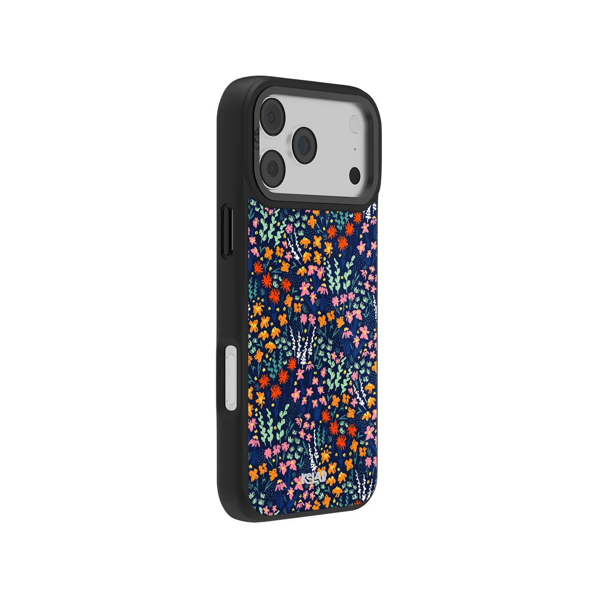Midnight Meadow | Vibrant Wildflower iPhone Case