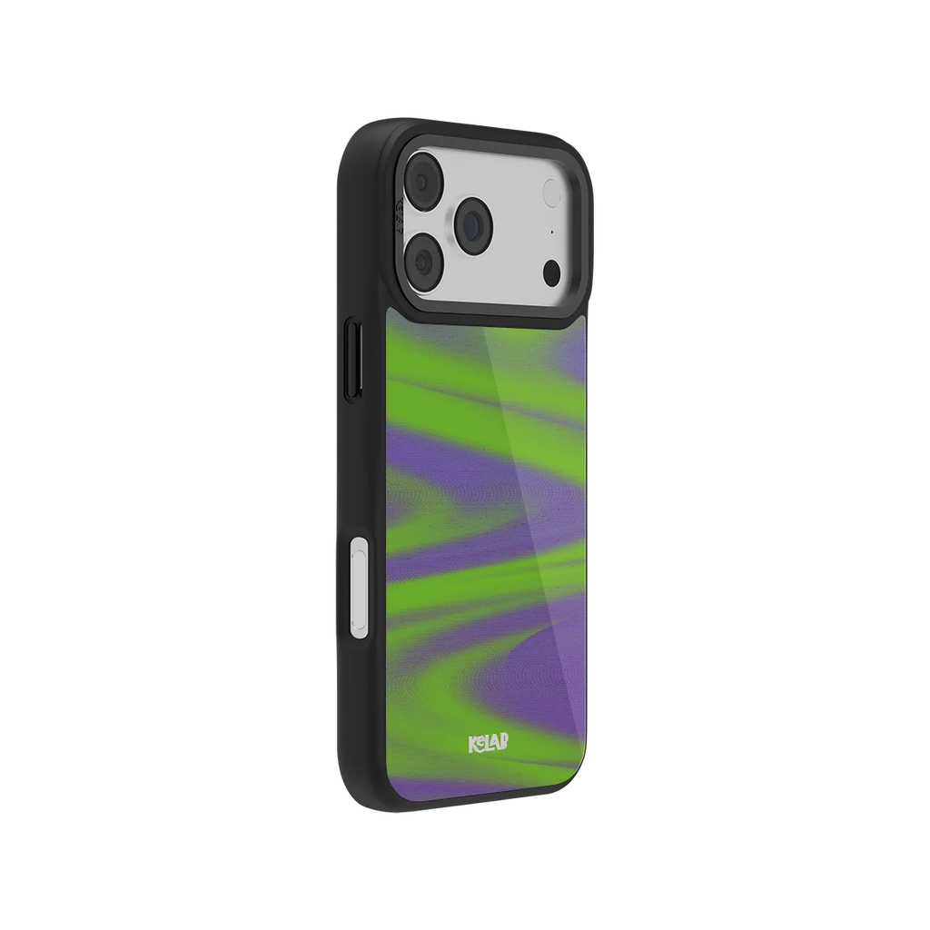 Purple Haze | Y2K Neon Green iPhone Case