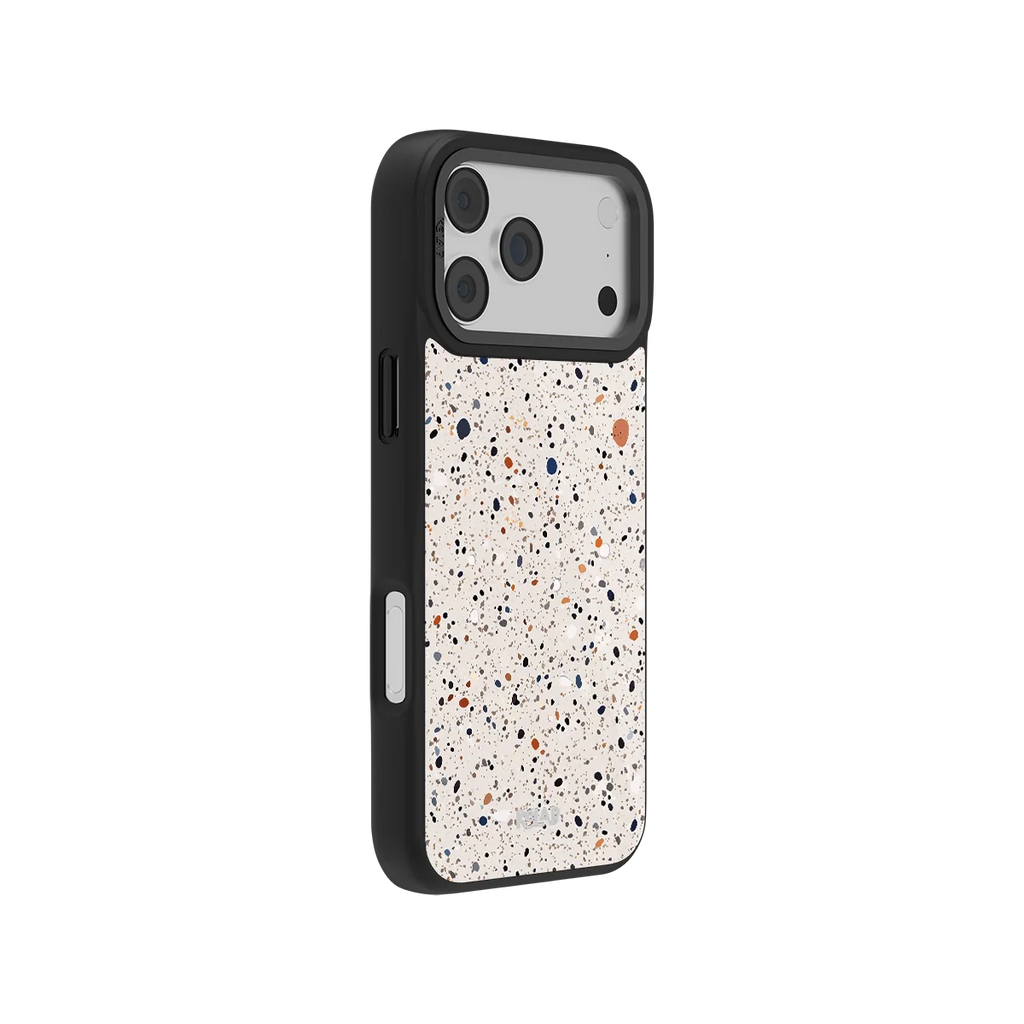 Ivory Haze | Ivory Paint Splatter iPhone Case