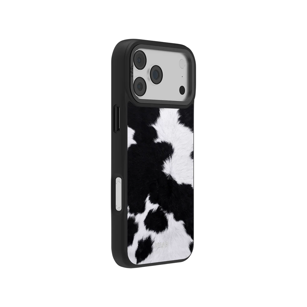 Cow Bell | Black & White iPhone Case