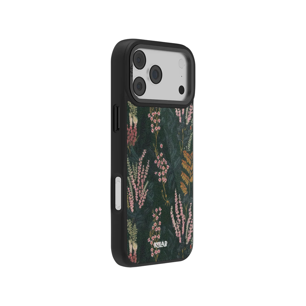 Heather & Hearth | Dark Academia Floral iPhone Case