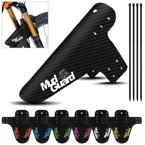 3D Carbon Fiber Bicycle Fender Set | Front and Rear Mud Guards