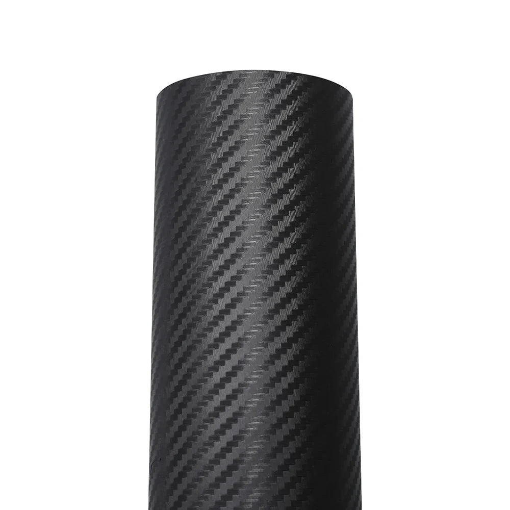 3D Carbon Fiber Black Car Sticker Vinyl Wrapping Film | Waterproof & Anti-Scratch PVC Car Wrap