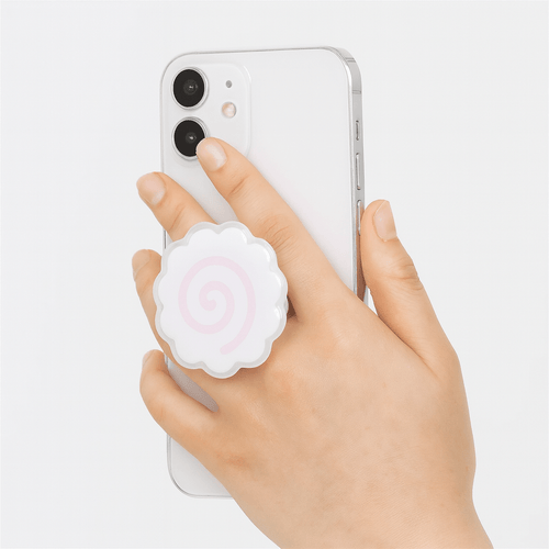 3D Leaf Cartoon Phone Grip Tok | Expanding Stand and Finger Holder