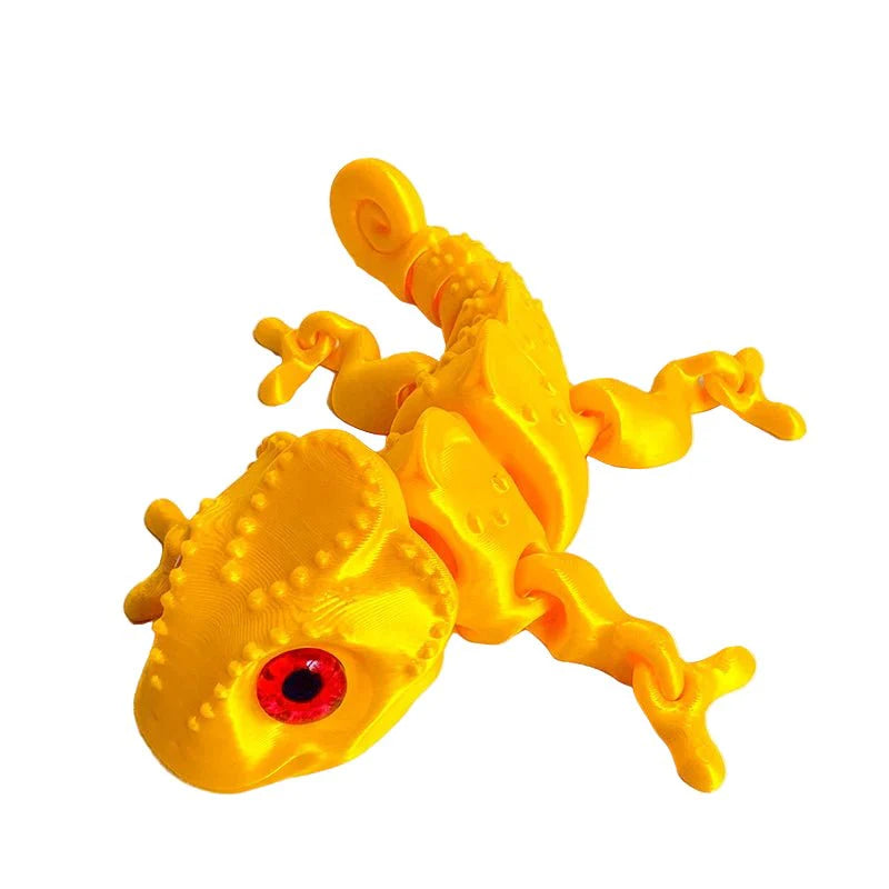 3D Printing Chameleon & Dragon Ornament | Multi-Joint Movable Colorful Desk and Home Decoration