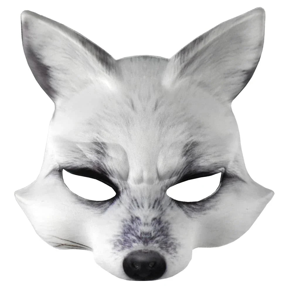 3D Realistic Animal Foam Mask | Full Face Cosplay Costume Accessory