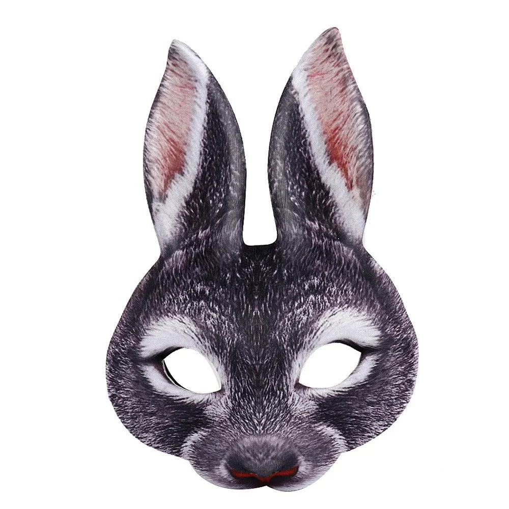 3D Realistic Animal Foam Mask | Full Face Cosplay Costume Accessory