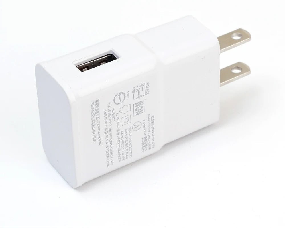 5V 2A Fast Charging USB Wall Charger | Travel Power Adapter for Samsung Devices