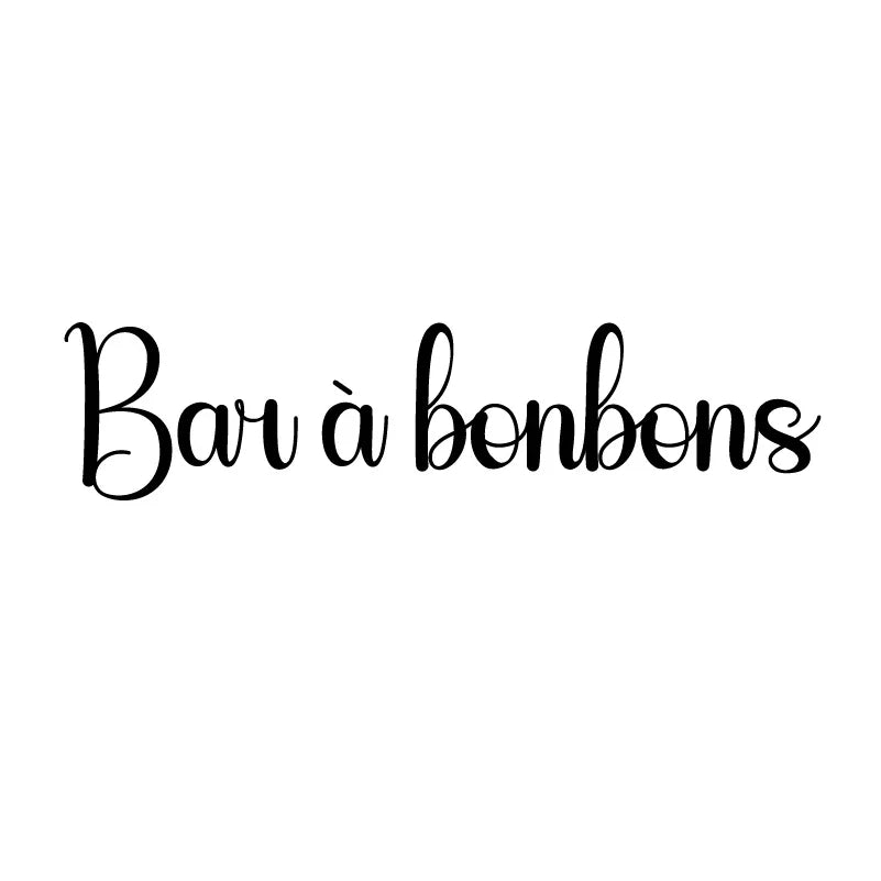 French Wedding Directional Sign Stickers | Baptism Party Personalized Vinyl Decals