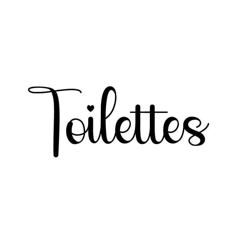 French Wedding Directional Sign Stickers | Baptism Party Personalized Vinyl Decals