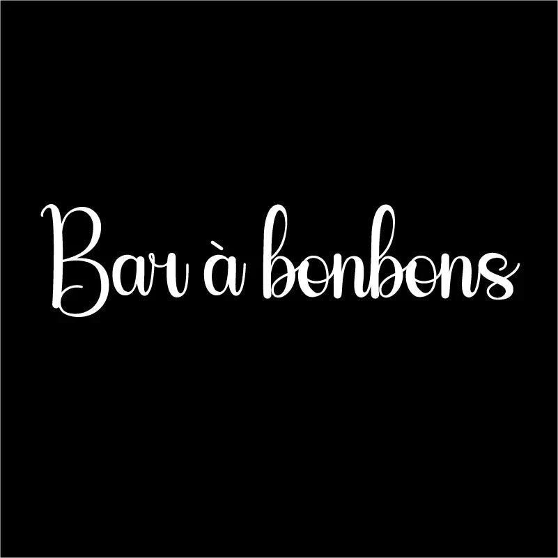 French Wedding Directional Sign Stickers | Baptism Party Personalized Vinyl Decals
