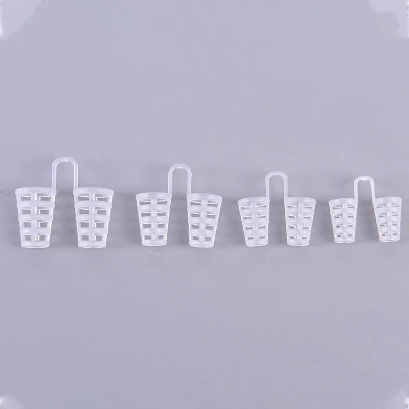 Nasal Dilators Anti Snoring Nose Clip | Breathable Sleep Aid for Congestion Relief