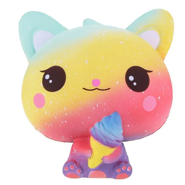 Jumbo Squishy Kawaii Unicorn Horse Cake Deer Animal Panda Squishies | Slow Rising Stress Relief Squeeze Toys