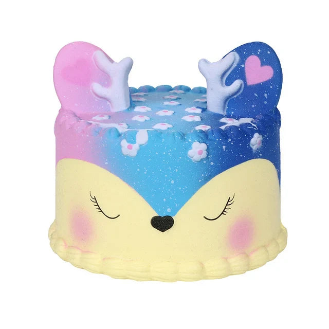 Jumbo Squishy Kawaii Unicorn Horse Cake Deer Animal Panda Squishies | Slow Rising Stress Relief Squeeze Toys