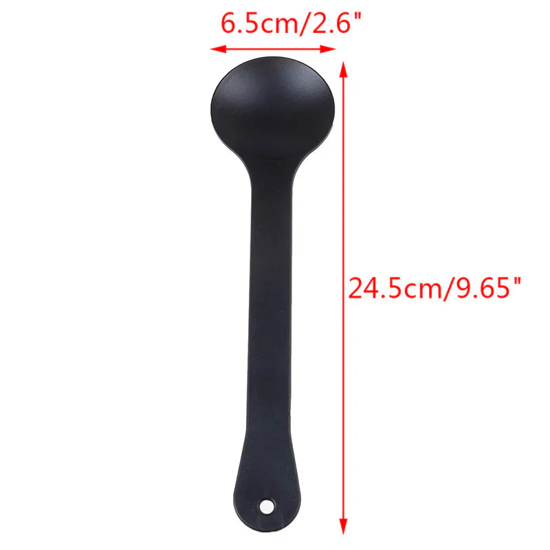Black Lorgnette Occluder | Multi Pinhole Hand Occluder for Optometry & Sleep Aid