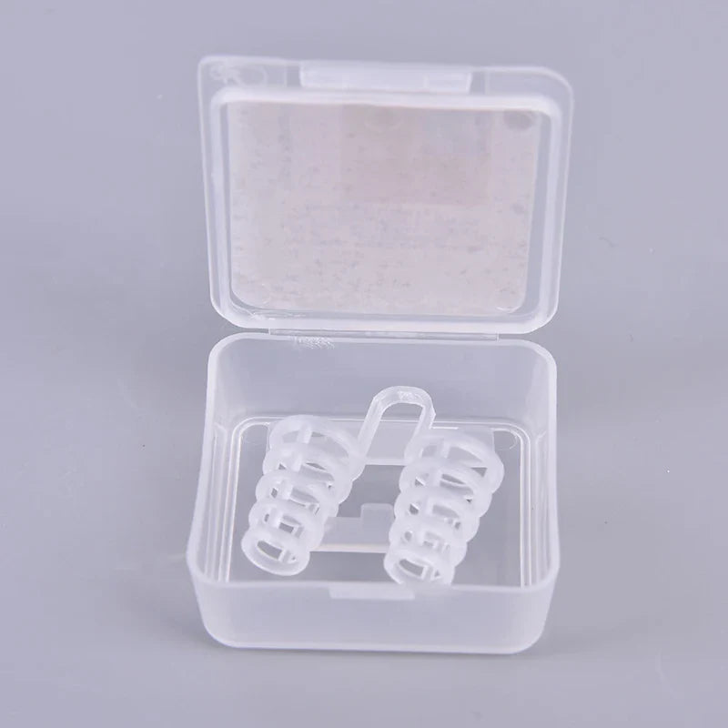 Nasal Dilators Anti Snoring Nose Clip | Breathable Sleep Aid for Congestion Relief