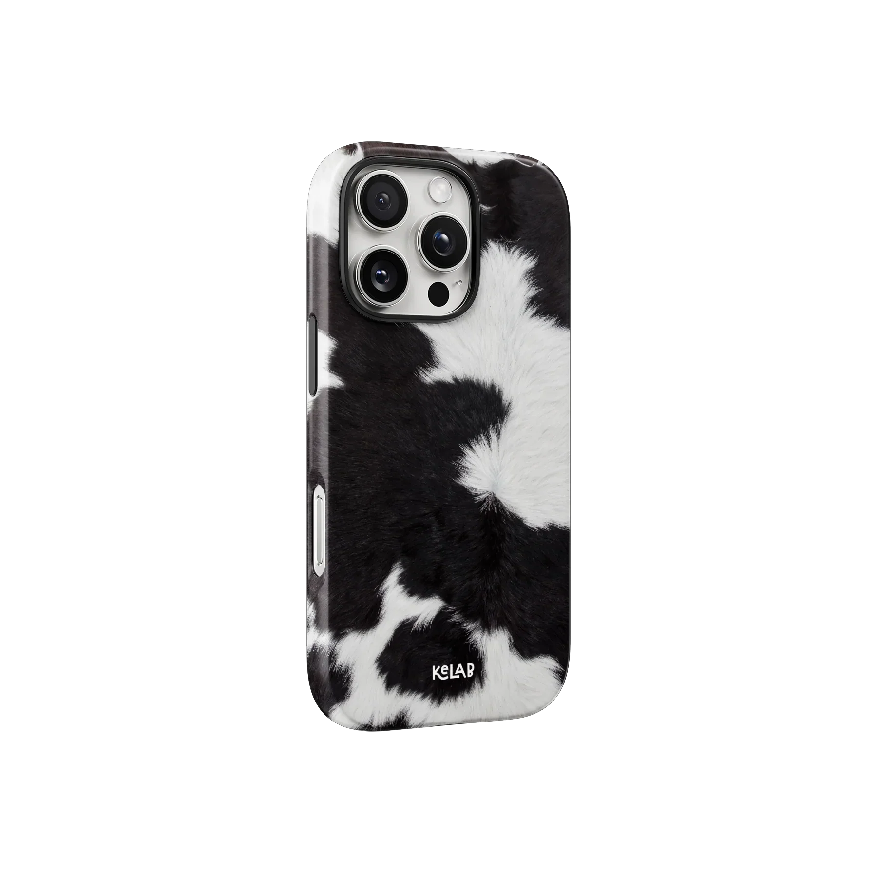 Cow Bell | Black & White iPhone Case