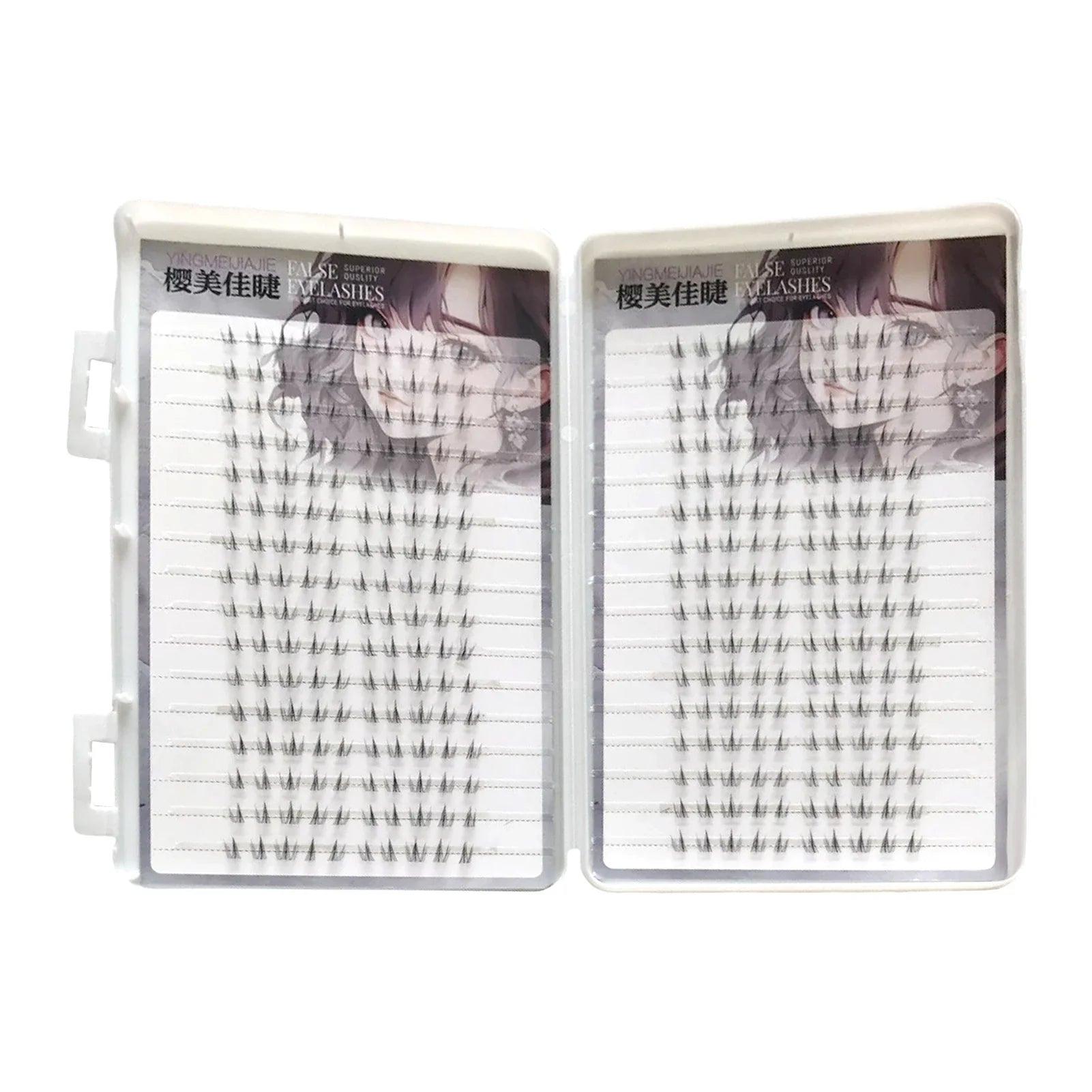 No Glue Sunflower Style False Eyelashes | Natural Lower Lash Clusters